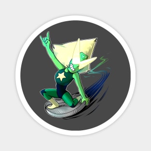 Peridot Surfin' Magnet